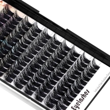 Dedila 120 Clusters Lash Extensions for a Dramatic Look