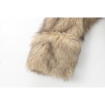 Archicolor Minimalist Faux Fur Coat for Stylish Women Winter