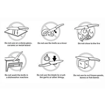 Ceramic Kitchen Knife 6 inch Cutlery Chef Knife with Sheath Upgrade Handle