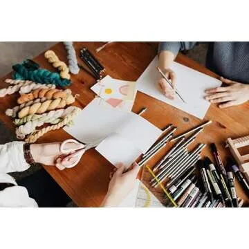 50 Sheets of Heavyweight White Cardstock Ideal for Business Cards, Art Projects, Invitations, and Stationery Printing | 80 lb Weight | 8.5 x 11 inches | Thick Cover Stock (216 gsm) |