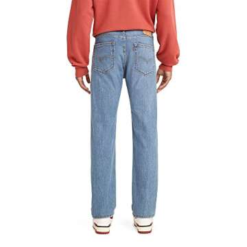 Levi's Men's 505 Regular Fit Jeans (Also Available in Big & Tall), Ocean Blues, 32W x 30L