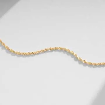 VACRONA Gold Choker Necklace for Women - Adjustable Style