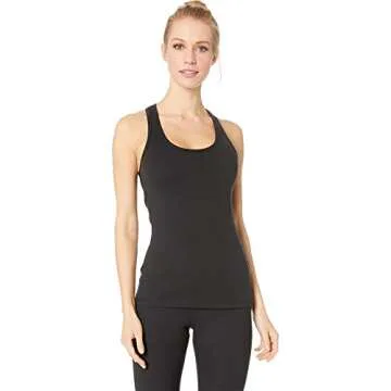 Beyond Yoga Supplex Slip Open Tank, Jet Black, Medium