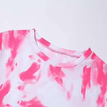 Stylish Viottiset Women's Tie Dye 2 Piece Outfit for Summer