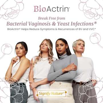 Bioactrin Vaginal Probiotics - Bacterial Vaginosis & Yeast Relief