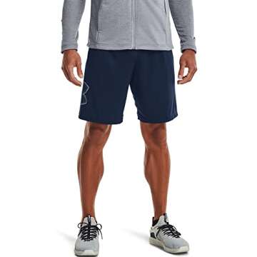 Under Armour Men's UA Tech™ Graphic Shorts LG Navy