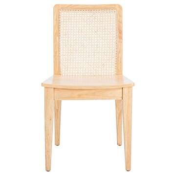 SAFAVIEH Home Collection Benicio Natural Rattan Dining Chair (Set of 2) DCH1005D-SET2