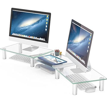 Hemudu Dual Monitor Stand for Ergonomic Workspace