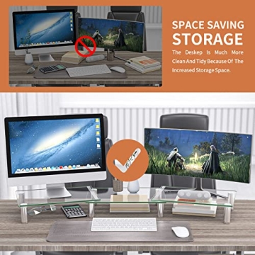 Hemudu Dual Monitor Stand for Ergonomic Workspace