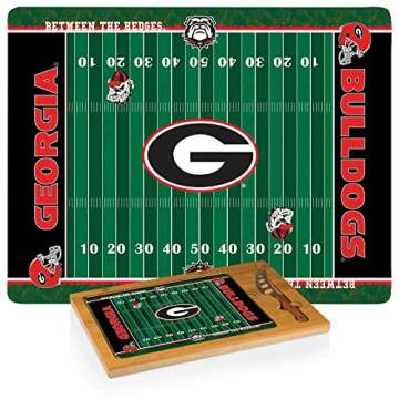 NCAA Georgia Bulldogs Icon Cheese Set (3-Piece)