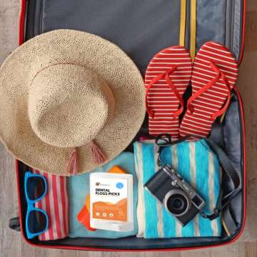Automatic Floss Picks Holder for Easy Dental Hygiene