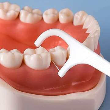 Automatic Floss Picks Holder for Easy Dental Hygiene