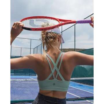 Comfortable Criss-Cross Sports Bra for Women