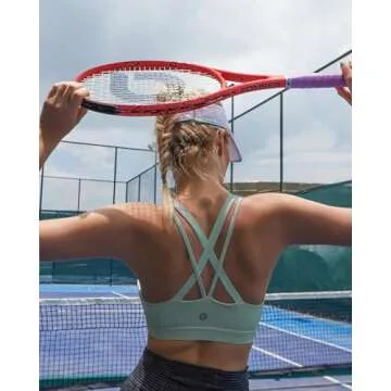 Comfortable Criss-Cross Sports Bra for Women