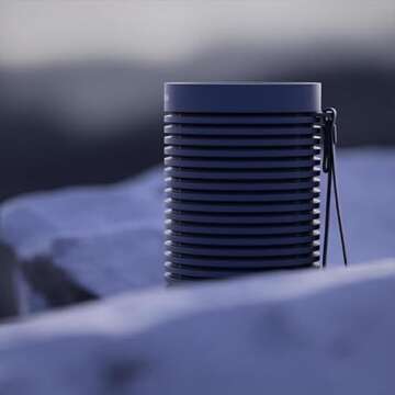 Bang & Olufsen Beosound Explore - Wireless Portable Outdoor Bluetooth speaker, IP 67 Dustproof and Waterproof, Navy
