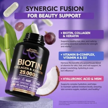 Hair Growth Support Supplement with Biotin & Collagen