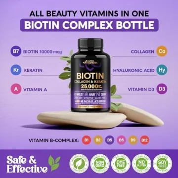 Hair Growth Support Supplement with Biotin & Collagen