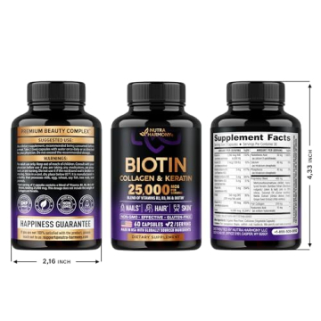 Hair Growth Support Supplement with Biotin & Collagen