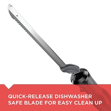 BLACK+DECKER Electric Carving Knife for Effortless Slicing