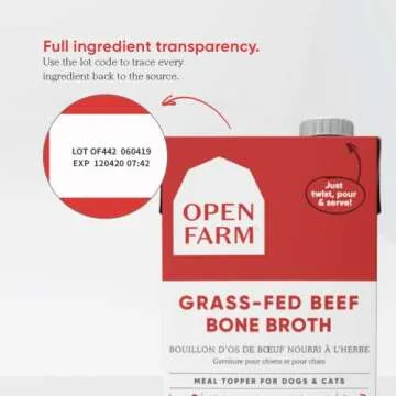 Open Farm Bone Broth for Dogs and Cats - Ethically Sourced