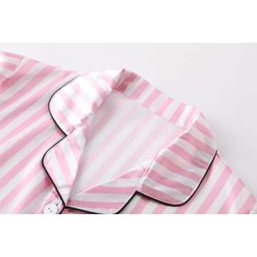 Umeyda Kids Silk-like Pajama Set for Comfort and Style