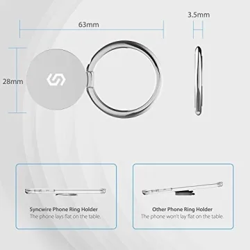 Syncwire 360° Cell Phone Ring Holder for iPhone and Samsung