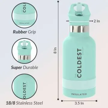 Coldest Water Bottle with Straw - Stunning and Durable