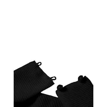 Remidoo Women's Asymmetrical Hem Ribbed Knit Backless Halter Crop Tank Top Black Medium Black Medium