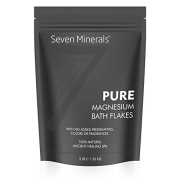 Pure Magnesium Chloride Flakes for Relaxation and Pain Relief - 3 lb