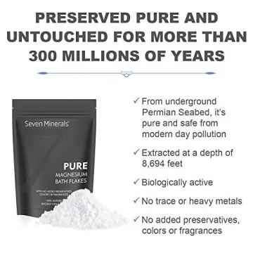 Pure Magnesium Chloride Flakes 3 lb - Natural Relaxation