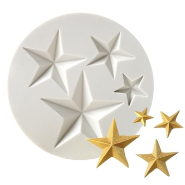 Star Silicone Chocolate Mold for Creative Baking & Crafting