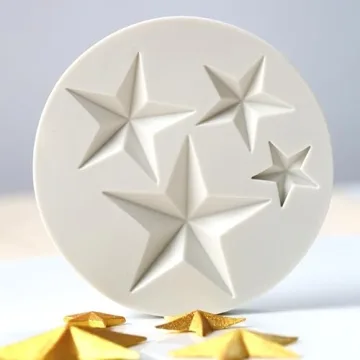 Star Silicone Chocolate Mold for Creative Baking & Crafting