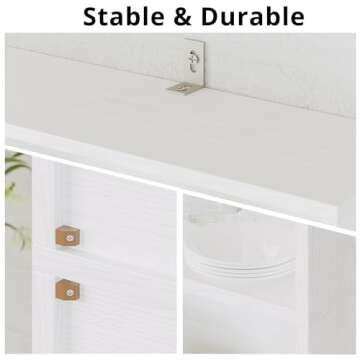 IRONCK Industrial Bookshelves and Bookcases with Doors Floor Standing 6 Shelf Display Storage Shelves 70 in Tall Bookcase for Home Office, Living Room