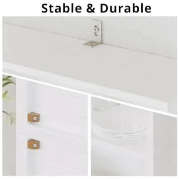 IRONCK Industrial Bookshelves and Bookcases with Doors Floor Standing 6 Shelf Display Storage Shelves 70 in Tall Bookcase for Home Office, Living Room