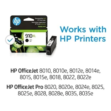 HP 910XL Black Ink Cartridge for OfficeJet Series