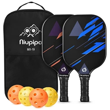 Lightweight niupipo Pickleball Paddles for All Players
