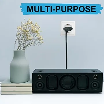 6 Pack US to Europe Plug Adapter for Easy Travel