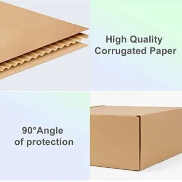 MEBRUDY 6x4x3 Inches Shipping Boxes Pack of 50, Small Corrugated Cardboard Box for Mailing Packing Literature Mailer