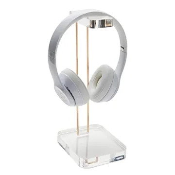 Stylish russell+hazel Acrylic Headphones Stand for Desk