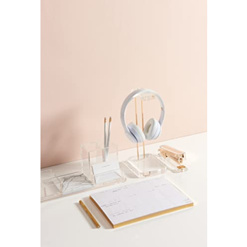 Stylish russell+hazel Acrylic Headphones Stand for Desk