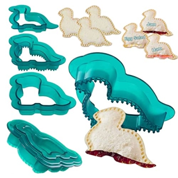 Dino Sandwich Cutter for Kids - Fun Lunch Maker