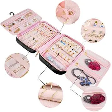 MATEIN Jewelry Organizer Case for Traveling & Gifts  Accessories