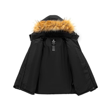 Wantdo Women's Waterproof Ski Jacket for Winter Activities