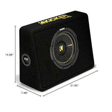 Kicker TCWC104 CompC 10" Subwoofer for Ultimate Sound
