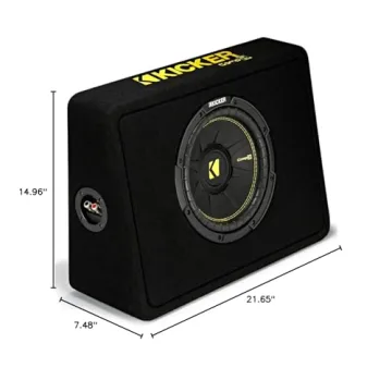 Kicker TCWC104 CompC 10" Subwoofer for Ultimate Sound