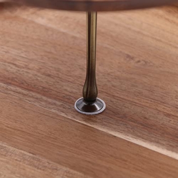 OLELO 2-Tier Acacia Wood Cake Stand for Desserts