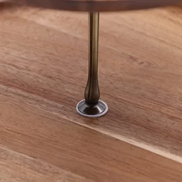 OLELO 2-Tier Acacia Wood Cake Stand for Desserts