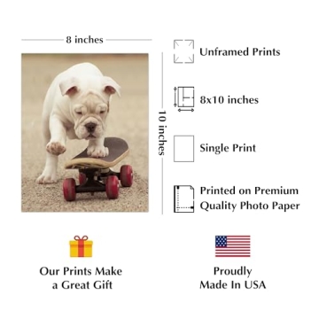 Funny Bulldog Photo Print - Perfect Gift for Dog Lovers