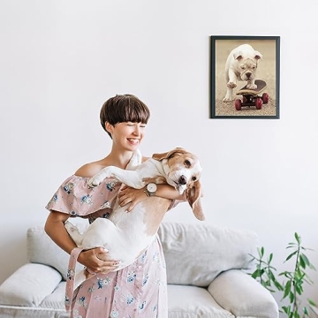 Funny Bulldog Photo Print - Perfect Gift for Dog Lovers