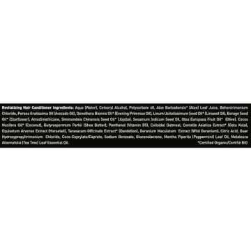 Brickell Men's Daily Revitalizing Hair Care Routine, Shampoo and Conditioner Set For Men, Mint and Tea Tree Oil Shampoo, Strength and Volume Enhancing Conditioner, Natural and Organic, Gift Set